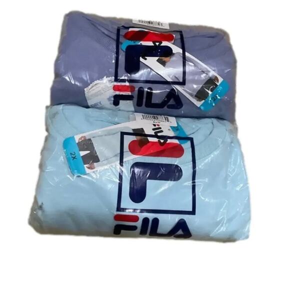 FILA Ladies French Terry Crew Neck Cotton Blend Side Pockets Size 2X NEW - Picture 8 of 8